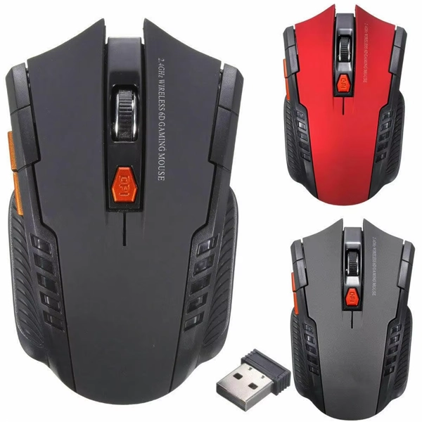2.4Ghz Mini Wireless Optical Gaming Mouse & USB Receiver 1200 DPI for PC Laptop - Image 2